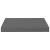 Rafturi de perete, 2 buc., gri extralucios, 40x23x3,8 cm, MDF GartenMobel Dekor