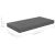Raft de perete suspendat, gri extralucios, 50x23x3,8 cm, MDF GartenMobel Dekor