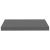 Raft de perete suspendat, gri extralucios, 50x23x3,8 cm, MDF GartenMobel Dekor