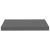 Rafturi de perete, 2 buc., gri extralucios, 50x23x3,8 cm, MDF GartenMobel Dekor