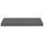 Raft de perete suspendat, gri extralucios, 60x23,5x3,8 cm, MDF GartenMobel Dekor
