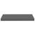 Rafturi de perete, 4 buc., gri extralucios, 60x23,5x3,8 cm, MDF GartenMobel Dekor