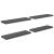 Rafturi de perete, 4 buc., gri extralucios, 80x23,5x3,8 cm, MDF GartenMobel Dekor