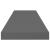 Rafturi de perete, 4 buc., gri extralucios, 80x23,5x3,8 cm, MDF GartenMobel Dekor