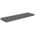 Raft de perete suspendat, gri extralucios, 90x23,5x3,8 cm, MDF GartenMobel Dekor