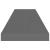 Rafturi de perete, 2 buc., gri extralucios, 90x23,5x3,8 cm, MDF GartenMobel Dekor
