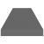 Rafturi de perete, 4 buc., gri extralucios, 90x23,5x3,8 cm, MDF GartenMobel Dekor