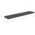Raft de perete suspendat, gri extralucios, 120x23,5x3,8 cm, MDF GartenMobel Dekor