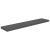 Raft de perete suspendat, gri extralucios, 120x23,5x3,8 cm, MDF GartenMobel Dekor