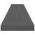 Raft de perete suspendat, gri extralucios, 120x23,5x3,8 cm, MDF GartenMobel Dekor