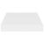 Rafturi de perete suspendate, 2 buc., alb, 23x23,5x3,8 cm, MDF GartenMobel Dekor