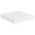 Rafturi de perete suspendate, 2 buc., alb, 23x23,5x3,8 cm, MDF GartenMobel Dekor
