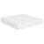 Rafturi de perete suspendate, 4 buc., alb, 23x23,5x3,8 cm, MDF GartenMobel Dekor