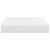 Rafturi de perete suspendate, 4 buc., alb, 23x23,5x3,8 cm, MDF GartenMobel Dekor