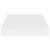 Rafturi de perete suspendate, 4 buc., alb, 23x23,5x3,8 cm, MDF GartenMobel Dekor