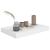 Raft de perete suspendat, alb, 40x23x3,8 cm, MDF GartenMobel Dekor