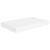 Raft de perete suspendat, alb, 40x23x3,8 cm, MDF GartenMobel Dekor