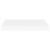 Rafturi de perete suspendate, 2 buc., alb, 40x23x3,8 cm, MDF GartenMobel Dekor