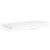 Raft de perete suspendat, alb, 60x23,5x3,8 cm, MDF GartenMobel Dekor