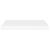Raft de perete suspendat, alb, 60x23,5x3,8 cm, MDF GartenMobel Dekor