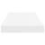 Rafturi de perete suspendate, 2 buc., alb, 60x23,5x3,8 cm, MDF GartenMobel Dekor
