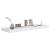 Rafturi de perete suspendate, 2 buc., alb, 80x23,5x3,8 cm, MDF GartenMobel Dekor