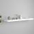 Raft de perete suspendat, alb, 120x23,5x3,8 cm, MDF GartenMobel Dekor