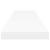 Raft de perete suspendat, alb, 120x23,5x3,8 cm, MDF GartenMobel Dekor