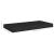 Rafturi de perete suspendate, 4 buc., negru, 50x23x3,8 cm, MDF GartenMobel Dekor