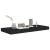 Rafturi de perete suspendate, 2 buc., negru, 60x23,5x3,8 cm MDF GartenMobel Dekor