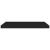 Rafturi de perete, 4 buc., negru, 80 x 23,5 x 3,8 cm, MDF GartenMobel Dekor