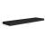 Rafturi de perete suspendate 4 buc., negru, 90x23,5x3,8 cm, MDF GartenMobel Dekor