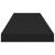 Rafturi de perete suspendate 4 buc., negru, 90x23,5x3,8 cm, MDF GartenMobel Dekor