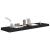 Rafturi de perete suspendate 4 buc., negru, 90x23,5x3,8 cm, MDF GartenMobel Dekor