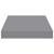 Rafturi de perete suspendate, 2 buc., gri, 23x23,5x3,8 cm, MDF GartenMobel Dekor