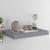 Raft de perete suspendat, gri, 40x23x3,8 cm, MDF GartenMobel Dekor