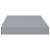 Rafturi de perete suspendate, 2 buc., gri, 40x23x3,8 cm, MDF GartenMobel Dekor