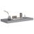Rafturi de perete, 4 buc., gri, 60 x 23,5 x 3,8 cm, MDF GartenMobel Dekor