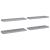 Rafturi de perete suspendate, 4 buc., gri, 80x23,5x3,8 cm, MDF GartenMobel Dekor