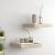 Rafturi perete suspendate, 2 buc., stejar, 23x23,5x3,8 cm, MDF GartenMobel Dekor