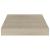 Rafturi perete suspendate, 4 buc., stejar, 23x23,5x3,8 cm, MDF GartenMobel Dekor