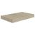 Rafturi de perete suspendate, 2 buc., stejar, 40x23x3,8 cm, MDF GartenMobel Dekor