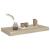 Raft de perete suspendat, stejar, 50x23x3,8 cm, MDF GartenMobel Dekor
