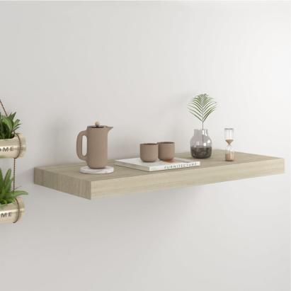 Raft de perete suspendat, stejar, 60x23,5x3,8 cm, MDF GartenMobel Dekor