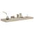 Rafturi de perete suspendate 2 buc., stejar, 80x23,5x3,8 cm MDF GartenMobel Dekor