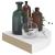 Raft colțar de perete, alb, 25 x 25 x 3,8 cm, MDF GartenMobel Dekor