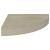 Raft colțar de perete, stejar, 25 x 25 x 3,8 cm, MDF GartenMobel Dekor