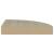 Raft colțar de perete, stejar, 25 x 25 x 3,8 cm, MDF GartenMobel Dekor