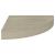 Rafturi colț de perete, 2 buc., stejar, 25 x 25 x 3,8 cm, MDF GartenMobel Dekor