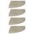 Rafturi colț suspendate, 4 buc., stejar, 35x35x3,8 cm, MDF GartenMobel Dekor